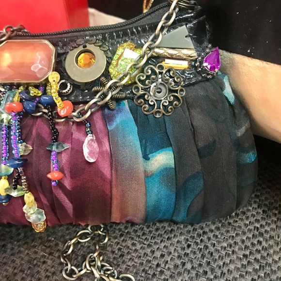 Mary Frances one of a kind embellished mini bag - Picture 6 of 14